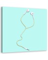 Canvas prints for teenager's room - Headphones for phone Bekir Ceylan | FEEBY