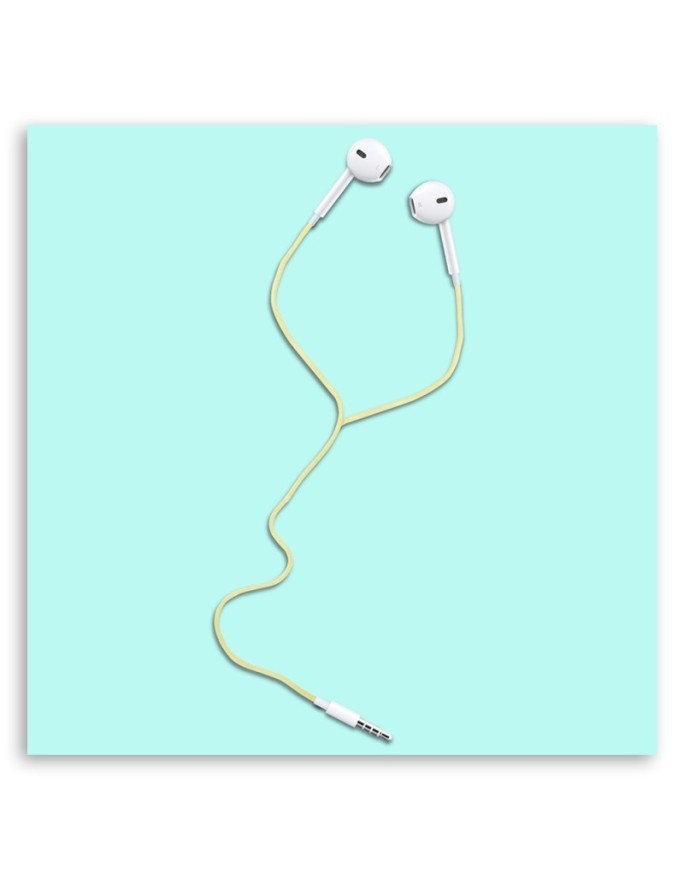 Canvas prints for teenager's room - Headphones for phone Bekir Ceylan | FEEBY