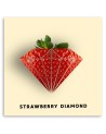 Modern Canvas painting - Strawberry in the shape of a diamond Bekir Ceylan | FEEBY