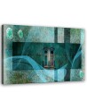 Wall painting for living room - Abstraction window | FEEBY