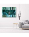 Wall painting for living room - Abstraction window | FEEBY