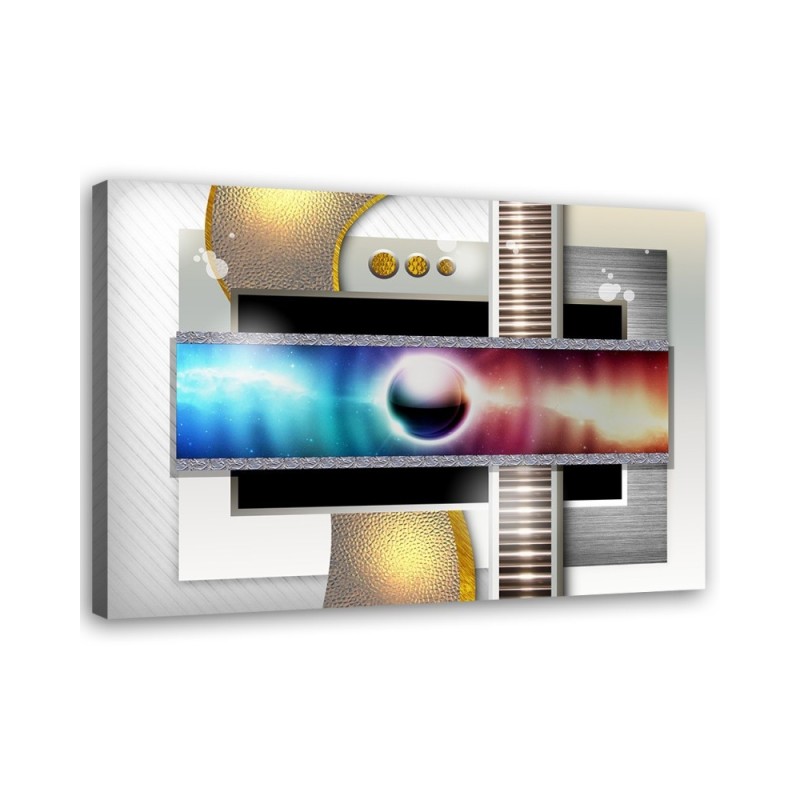 Modern wall art painting - Geometric abstraction | FEEBY
