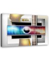 Modern wall art painting - Geometric abstraction | FEEBY