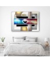 Modern wall art painting - Geometric abstraction | FEEBY