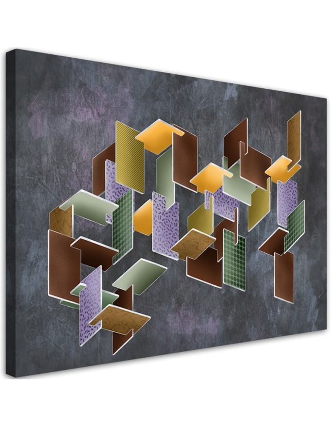 Puzzle 3D - modern wall art painting | FEEBY