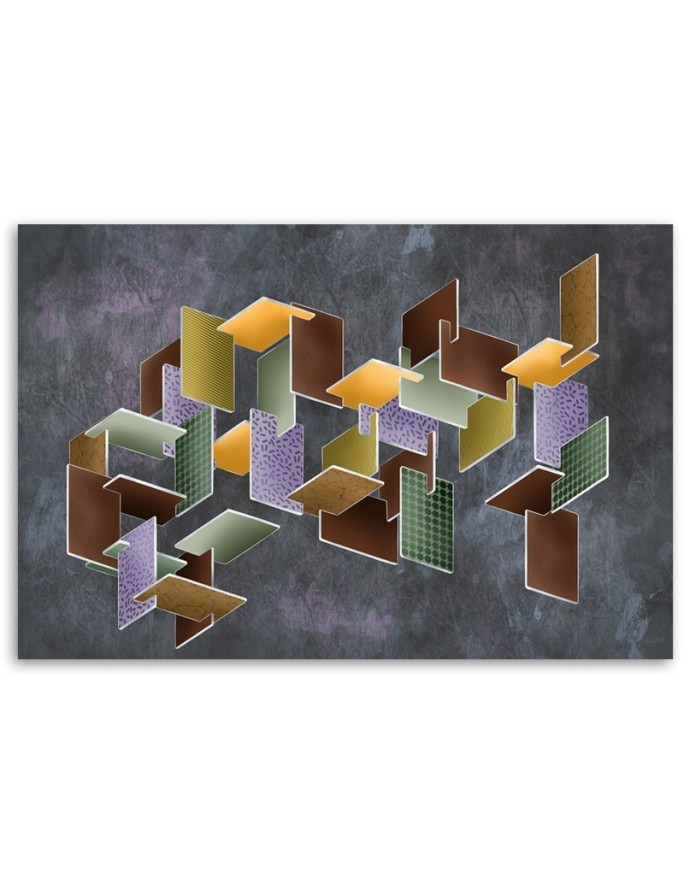 Puzzle 3D - modern wall art painting | FEEBY
