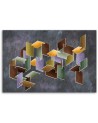 Puzzle 3D - modern wall art painting | FEEBY
