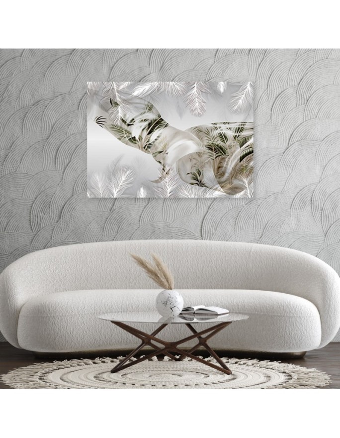 Illustration wall art picture - Leaves in the wind | FEEBY