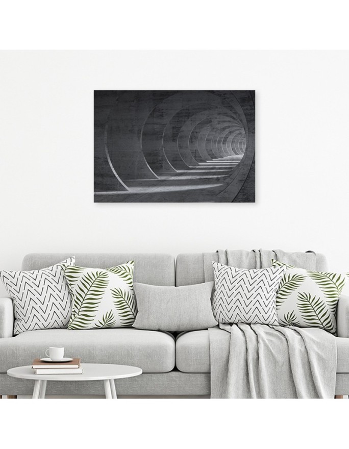 3D tunnel - wall art painting for living room, office | FEEBY