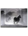 Decorative Canvas painting for living room - Running horse 3D | FEEBY