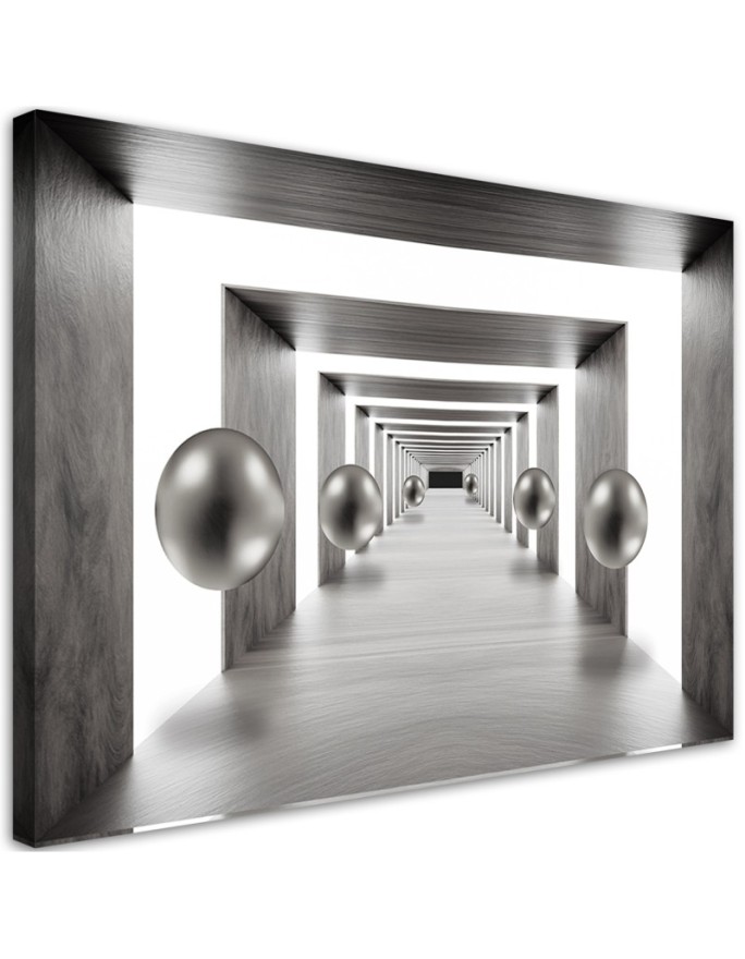 Canvas print Tunnel Silver...