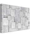 Canvas prints printed on Canvas - Geometric abstraction with concrete | FEEBY