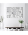 Canvas prints printed on Canvas - Geometric abstraction with concrete | FEEBY