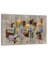 Modern painting for the wall room - 3D puzzle | FEEBY