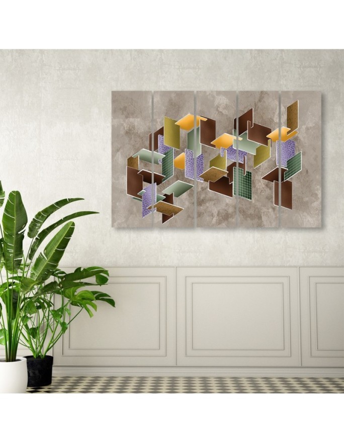 Modern painting for the wall room - 3D puzzle | FEEBY
