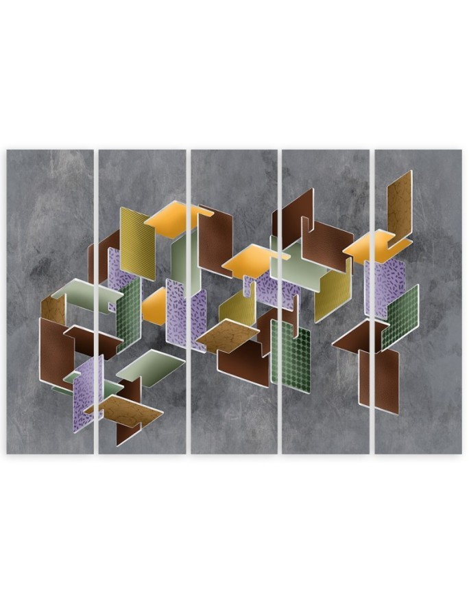 Modern painting for the wall - Puzzle 3D | FEEBY