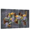 Modern painting for living room - Puzzle 3D | FEEBY
