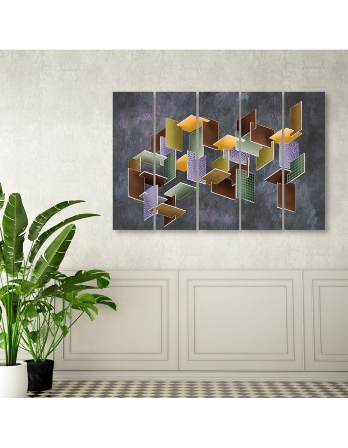 Modern painting for living room - Puzzle 3D | FEEBY