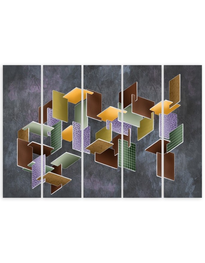 Modern painting for living room - Puzzle 3D | FEEBY