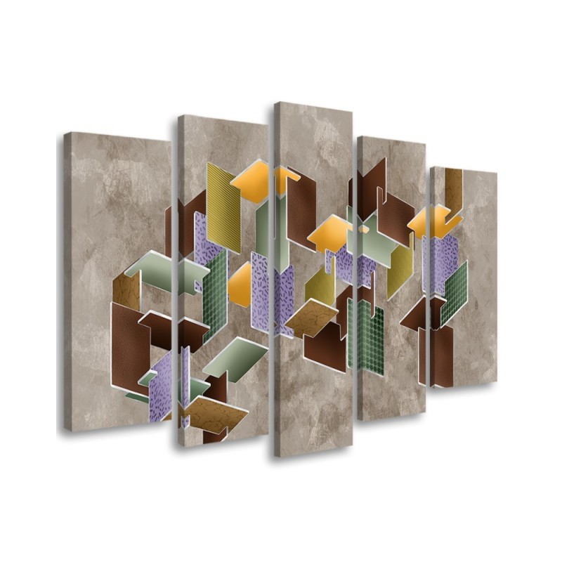 Modern living room wall painting - Puzzle 3D | FEEBY