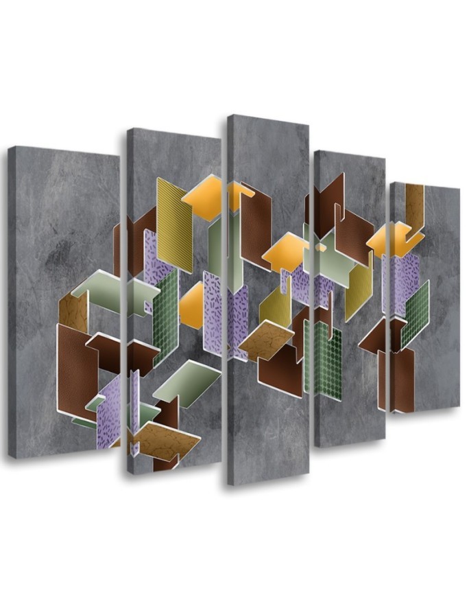 Modern painting for wall - Puzzle 3D | FEEBY
