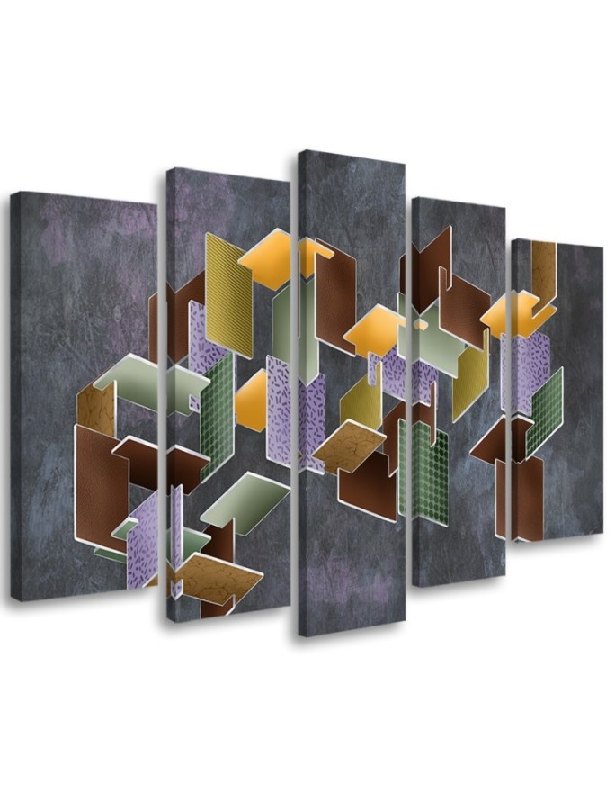 3D Puzzle - Modern painting for wall room | FEEBY