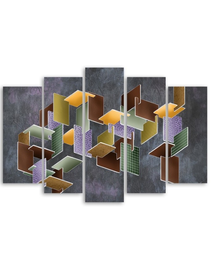 3D Puzzle - Modern painting for wall room | FEEBY