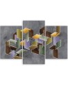 3 piece Puzzle 3D - modern painting for a child's room | FEEBY
