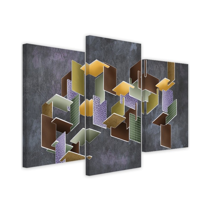 3D puzzle - modern painting for teenager's room | FEEBY