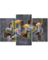 3D puzzle - modern painting for teenager's room | FEEBY