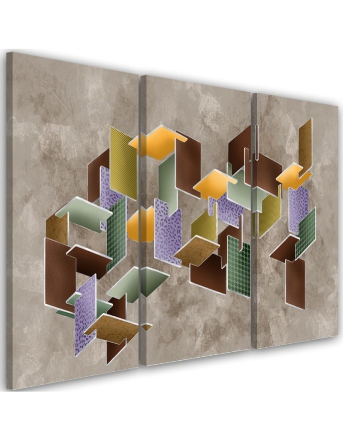 Puzzle 3D - modern painting for a child's room | FEEBY