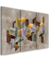 Puzzle 3D - modern painting for a child's room | FEEBY