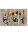 Puzzle 3D - modern painting for a child's room | FEEBY