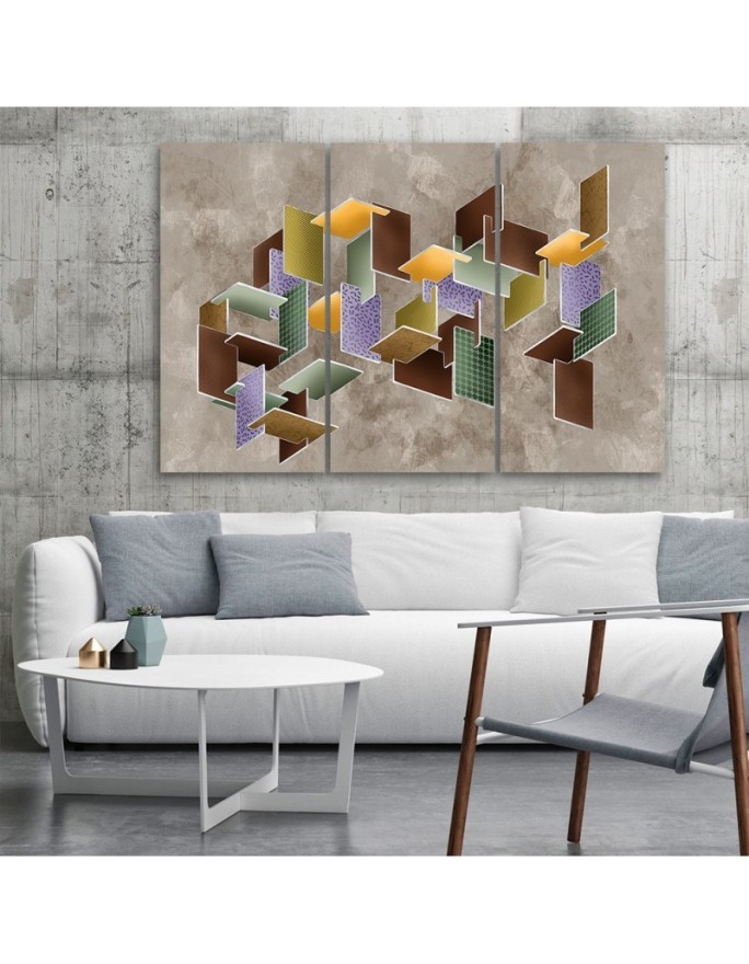 Puzzle 3D - modern painting for a child's room | FEEBY