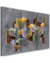 Puzzle 3D - modern painting for a teenager's room | FEEBY