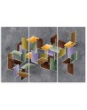 Puzzle 3D - modern painting for a teenager's room | FEEBY