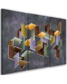 Puzzle 3D - modern Canvas painting for living room | FEEBY