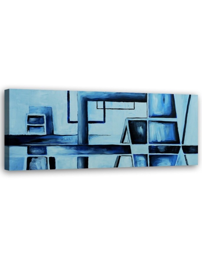 Canvas print Abstract Blue