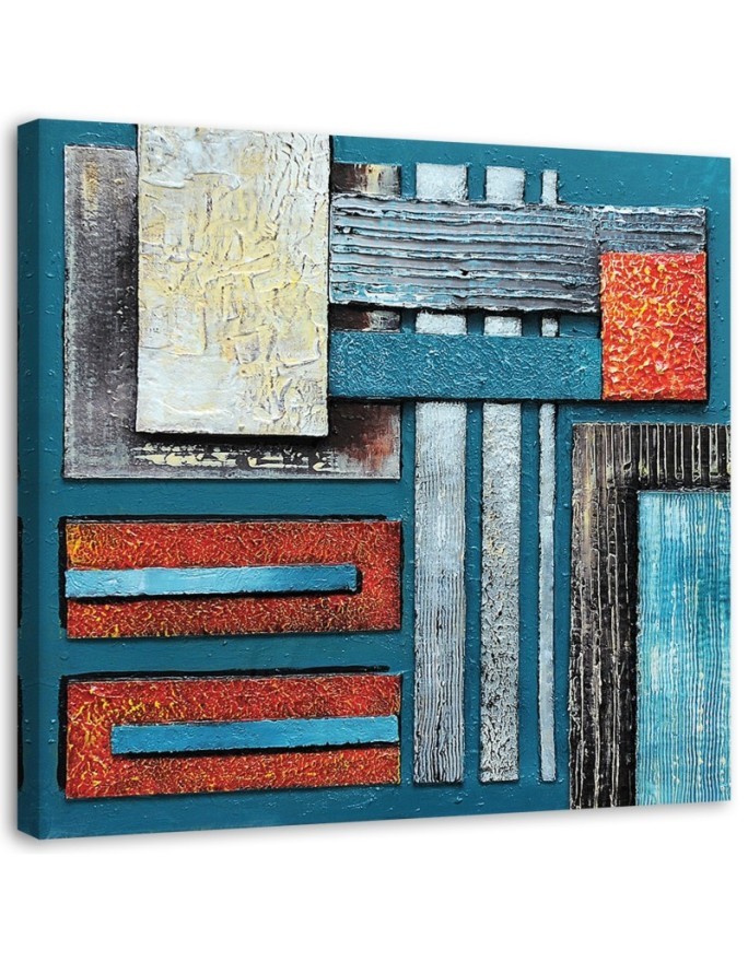3D abstract - wall paintings for large living room | FEEBY
