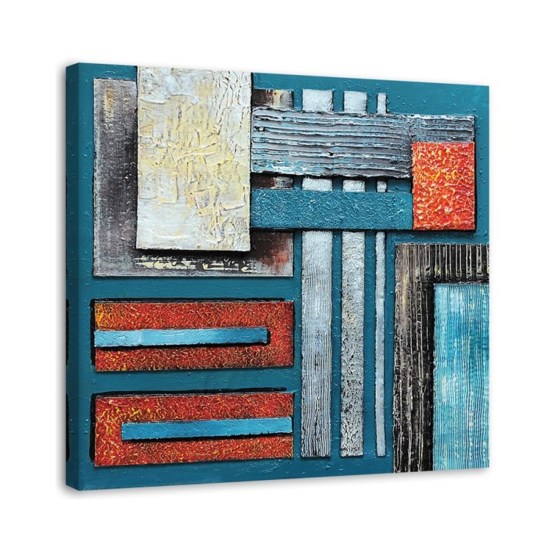 3D abstract - wall paintings for large living room | FEEBY