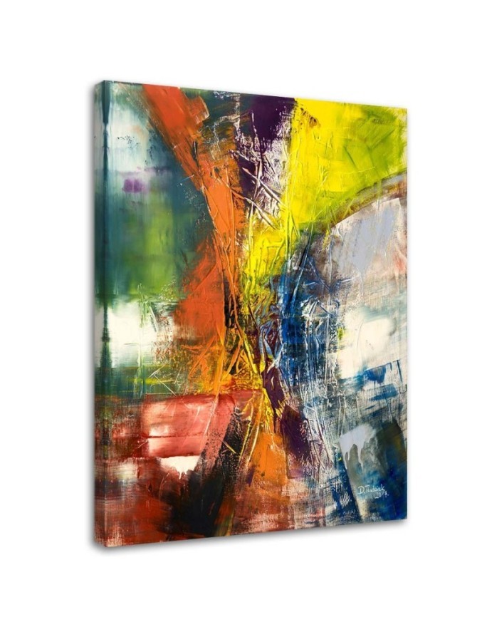 Canvas prints for your home - Colourful abstract | FEEBY