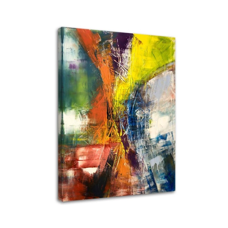 Canvas prints for your home - Colourful abstract | FEEBY