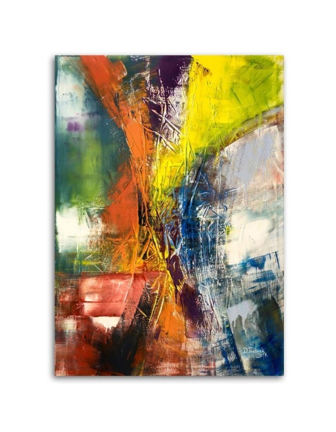 Canvas prints for your home - Colourful abstract | FEEBY