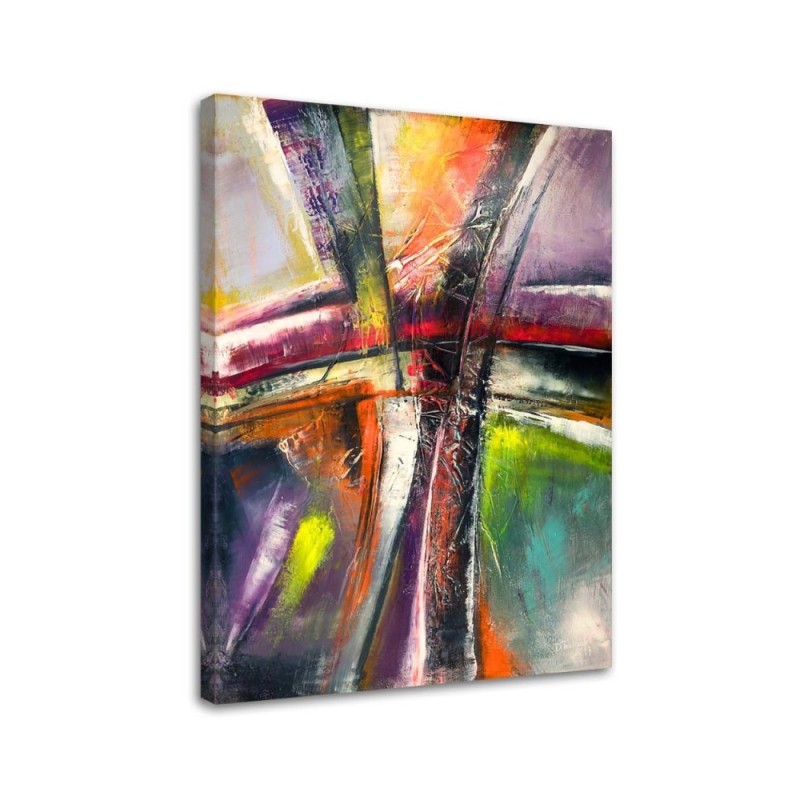 Modern Canvas painting - Abstract as painted for the office | FEEBY