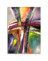 Modern Canvas painting - Abstract as painted for the office | FEEBY