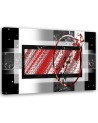 Wall art decoration on canvas - Geometric abstraction | FEEBY
