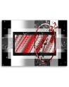 Wall art decoration on canvas - Geometric abstraction | FEEBY