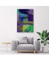 Canvas prints canvas print - Violet glass illusion abstract | FEEBY