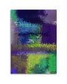 Canvas prints canvas print - Violet glass illusion abstract | FEEBY