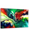 Canvas prints decoration for living room, office - Colourful liquid abstraction | FEEBY
